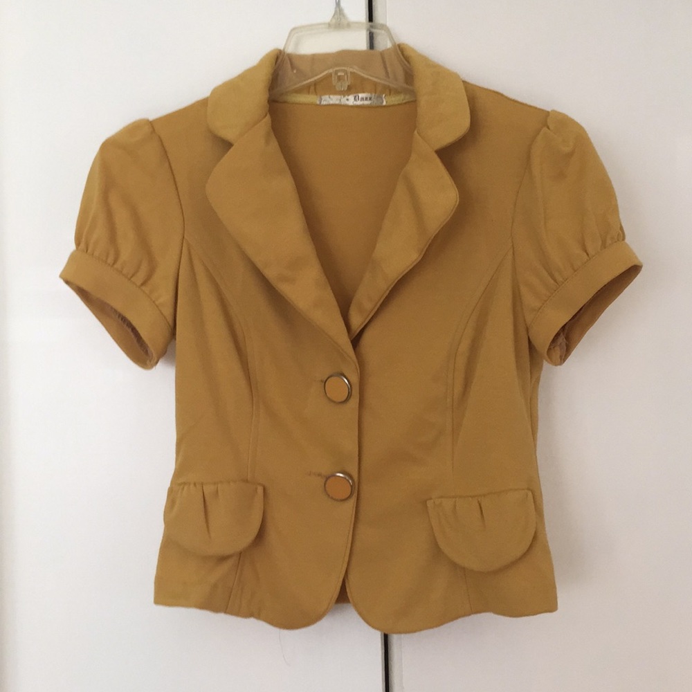 Yellow Blazer